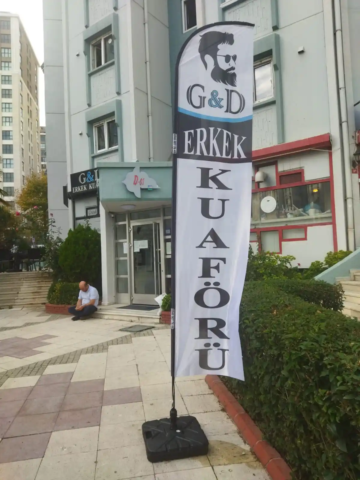 Erkek Kuaförü Olta Bayrağı-11